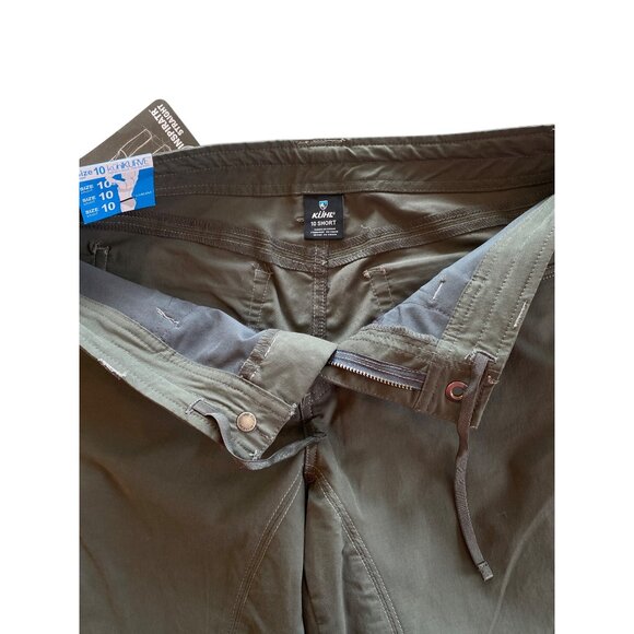NWT Kuhl Inspiratr Straight Hiking Pants Stretch Gray Size 10 Short 30" inseam - Picture 6 of 11